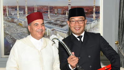 Gubernur Ridwan Kamil Tawarkan Produk Unggulan Jabar kepada Presiden Souss Massa Region