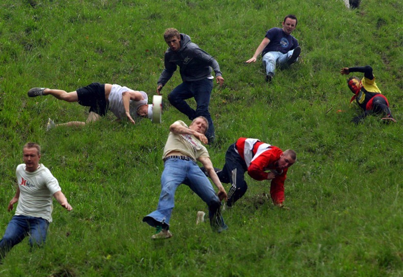 cheese-rolling