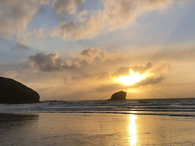 Sunset at Portreath