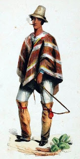 man in poncho