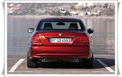 2011 BMW 3 Series Coupe Rear View