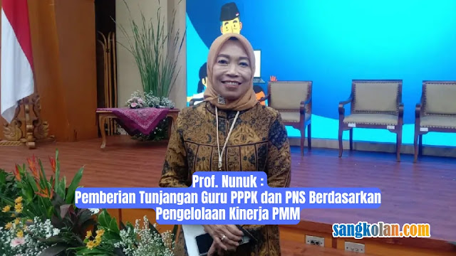 Prof. Nunuk : Pemberian Tunjangan Guru PPPK dan PNS Berdasarkan Pengelolaan Kinerja PMM