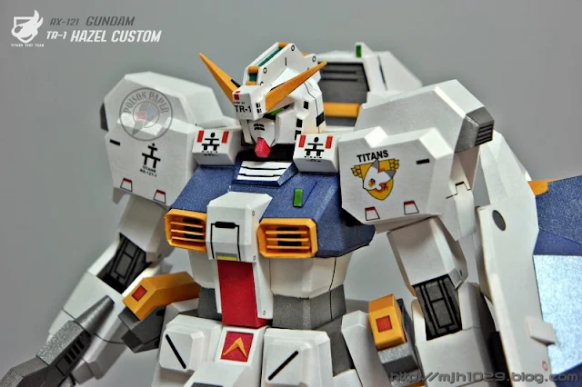 RX-121 Hazel Ver. Rara Paper Model