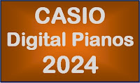 Casio digital pianos 2024