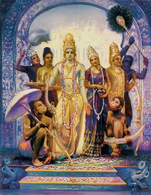 Lord Ramacandra and His Associates