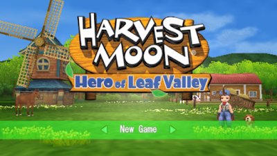 harvest moon hero of leaf valley, download game PSP, PSP