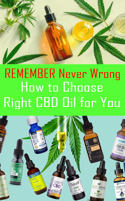 How to Choose Right CBD Oil for You