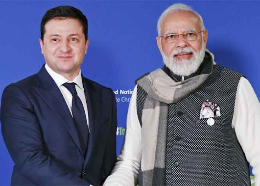 PM Modi speaks to Ukrainian President Zelenskyy, offers Indian mediation to resolve conflict