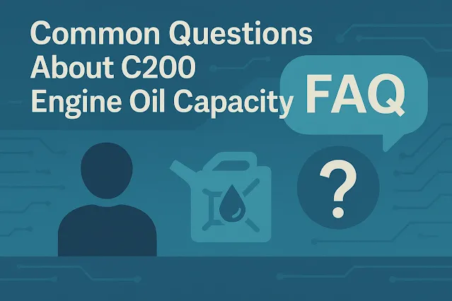 よくある質問（FAQ）｜C200のエンジンオイル量に関する疑問を解決