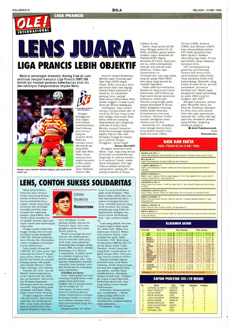 LNF LENS JUARA LIGA PRANCIS LEBIH OBJEKTIF