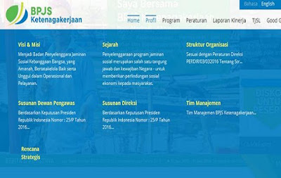 situs lowongan bpjs ketenagakerjaan