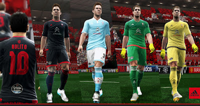 PES 2013 Celta Vigo 2015-16 Kits By Abdallah El Ghamry