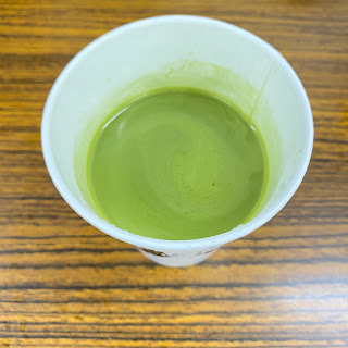 自販機の抹茶ラテ