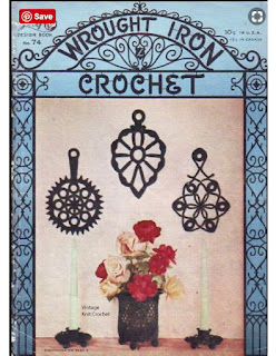 Lily Mills Design Book 74, Wrought Iron Crochet