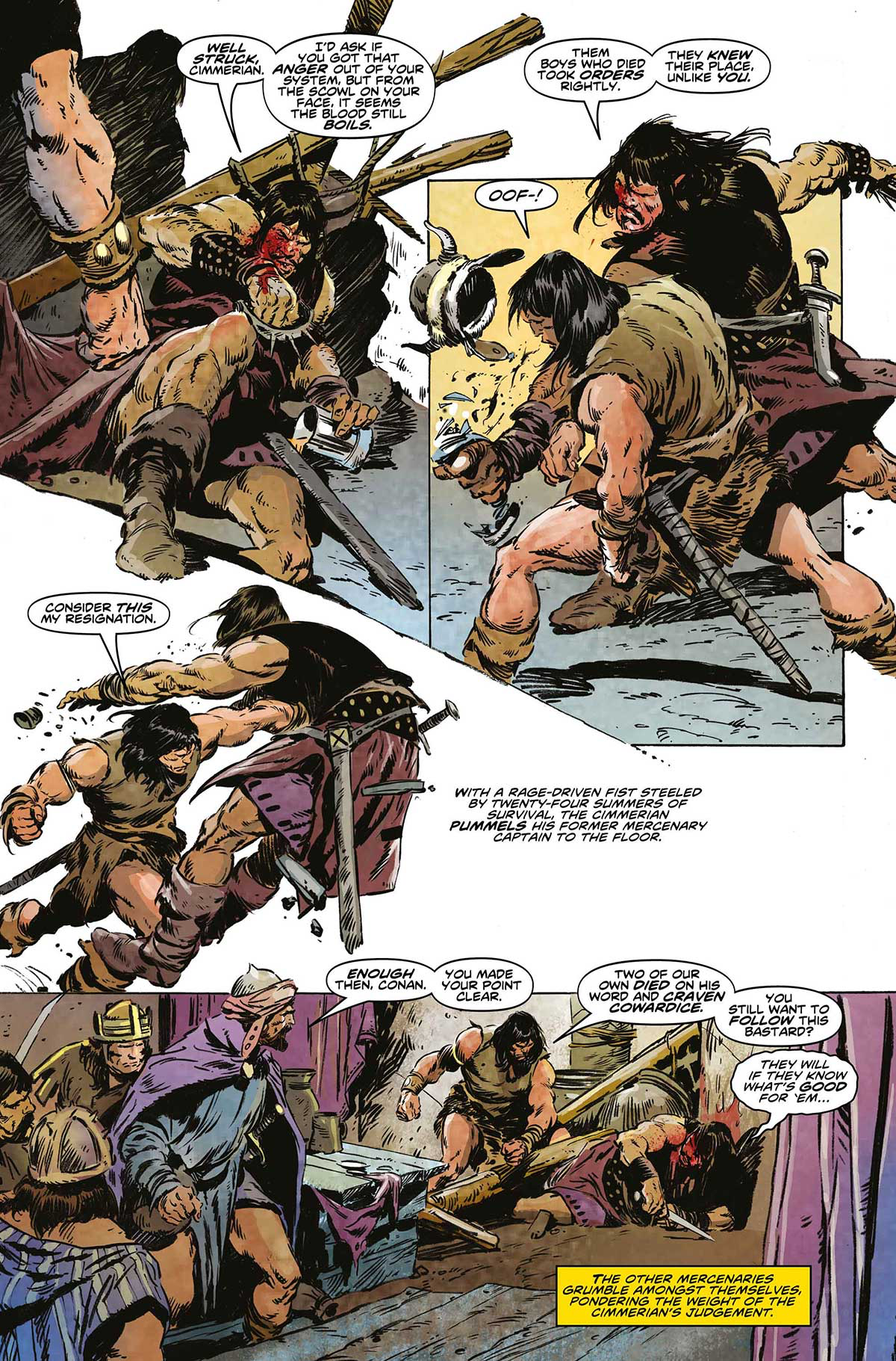 Conan the Barbarian #1 - Interior 1