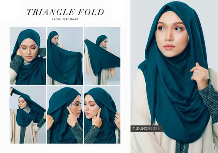 11 cara pakai shawl yang mudah ~ CikguNorazimah