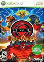 chaotic shadow warriors, video, game, cover