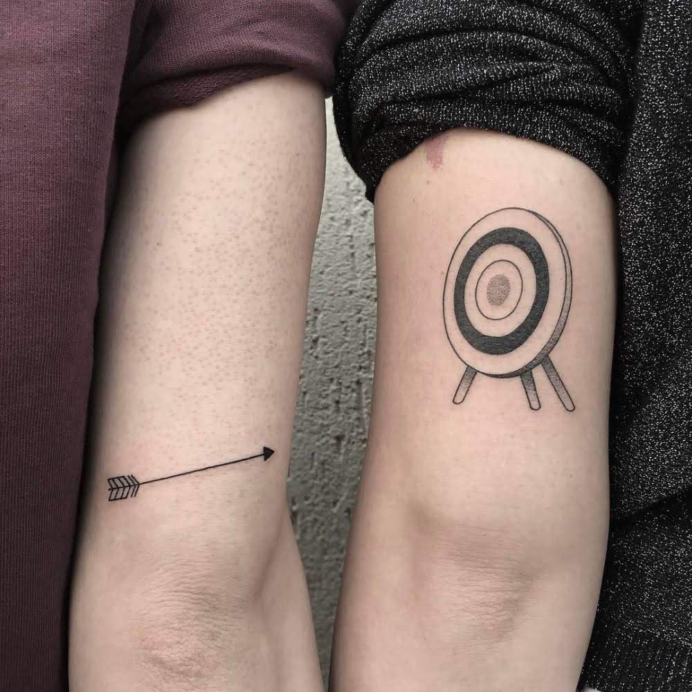 Arrow Bullseye Tattoo