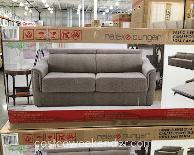 Costco 1335603 - Relax A Lounger Fabric Sleeper Sofa: great for any home