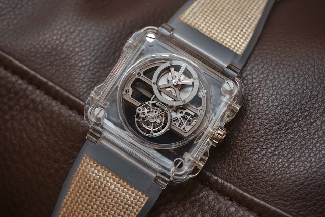 Revise el Reloj Réplica Bell & Ross BR X2 Skull Tourbillon Sapphire