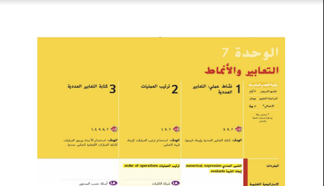 دليل المعلم رياضيات الصف الخامس الفصل الثاني