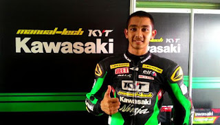 Ahmad Yudhistira Seorang Pembalap Indonesia Pada Ajang Asia Road Racing Championship 2015 