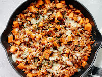 Ground Turkey Sweet Potato Skillet Recipe