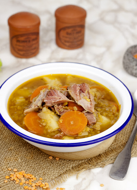 ham and lentil soup