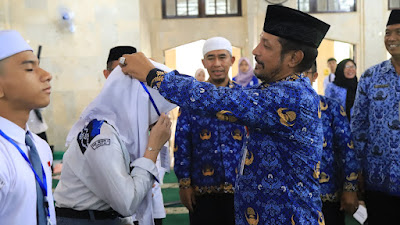 Pj Bupati HSU Buka Kegiatan Pesantren Ramadan Diikuti Ratusan Pelajar Tingkat SMA Sederajat