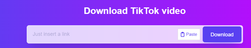 Tiktok Video Downloader Without Watermark Online