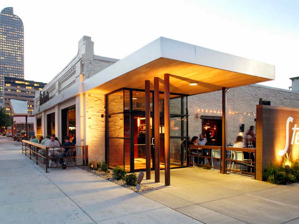 restaurant exterior design modren
