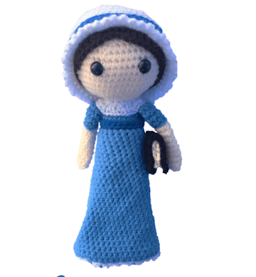 PATRON GRATIS JANE AUSTEN AMIGURUMI 31324