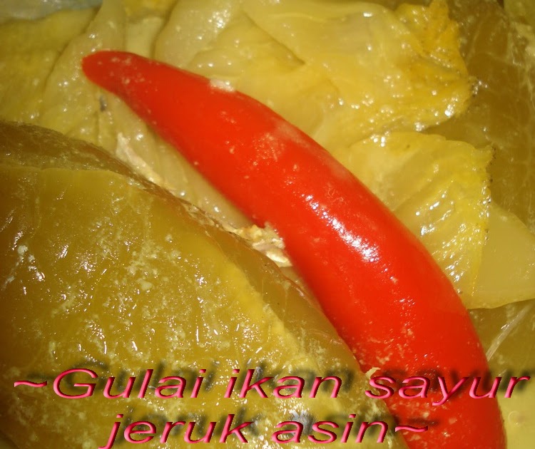 Gulai Ikan Sayur Jeruk Asin ~ Nshafeareen®