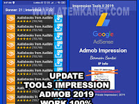 Tools Admob DK Impression 2019 | FREE VERSION