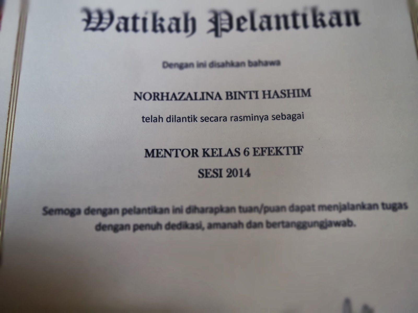 PUSAT SUMBER SEKOLAH: PELANCARAN MENTOR MENTEE 2014