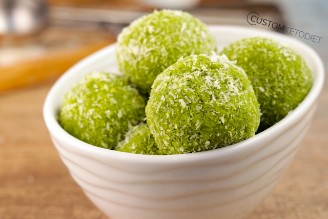 Keto Coconut Matcha Fat Bombs Recipe