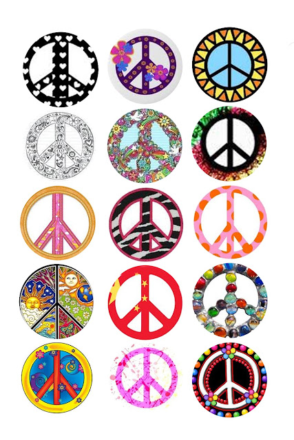 Peace and Love Signs.