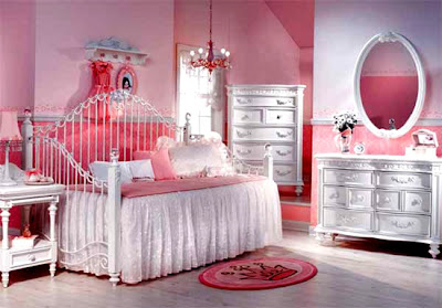 decoración dormitorio rosa