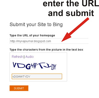 how to submit to yahoo search / bing