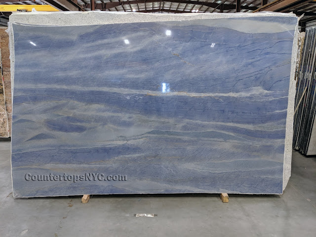 Azul Macaubas Quartzite Slabs NYC