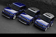 Range Rover Sport Trio from Project Kahn. 4 old shots.