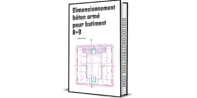 Dimensionnement béton armé pour bâtiment R+8