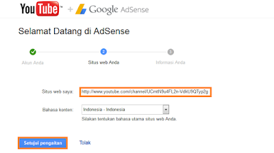 Daftar akun adsense1