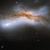 Colliding galaxies: NGC 520