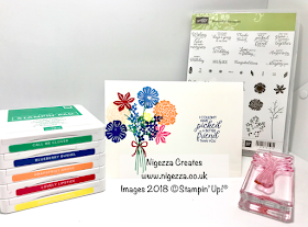 #simplestamping Beautiful Bouquet for #stampinforall Nigezza Creates