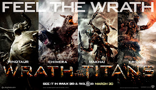 Wrath of the Titans Characters Poster HD Wallpaper