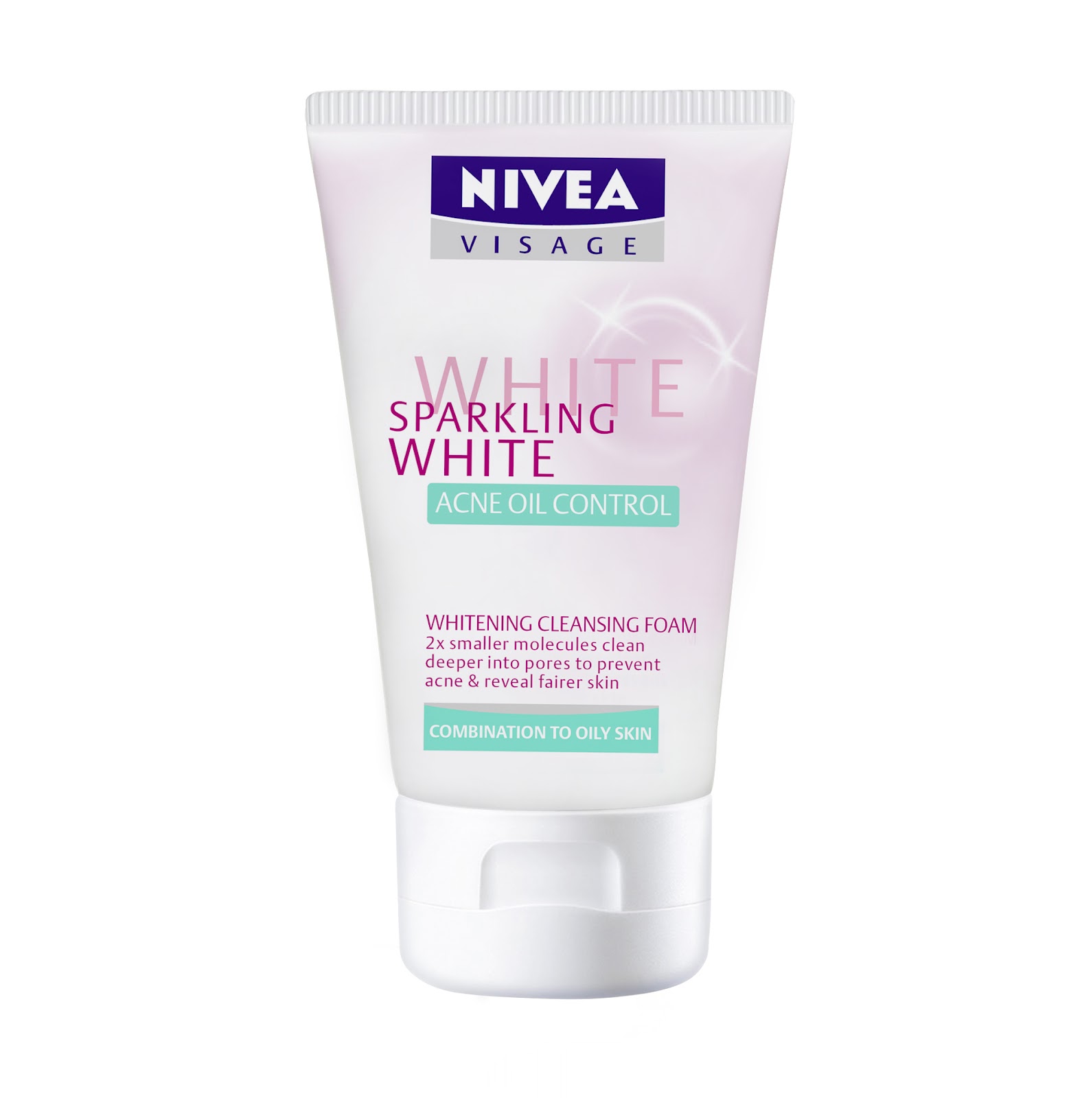 NIVEA Sparkling White Acne Oil Control Whitening Cleansing 