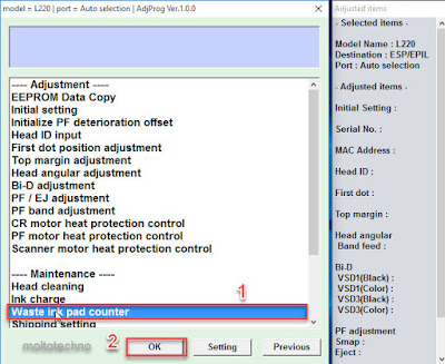 Here's how to Reset Epson L130 L220 L310 L360 L365 with Epson Resetter-4