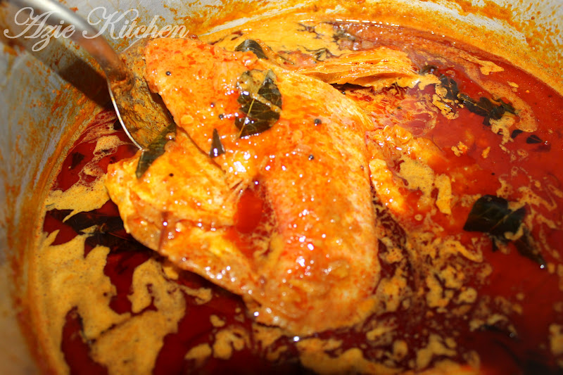Kari Mamak Kepala Ikan Merah - Azie Kitchen