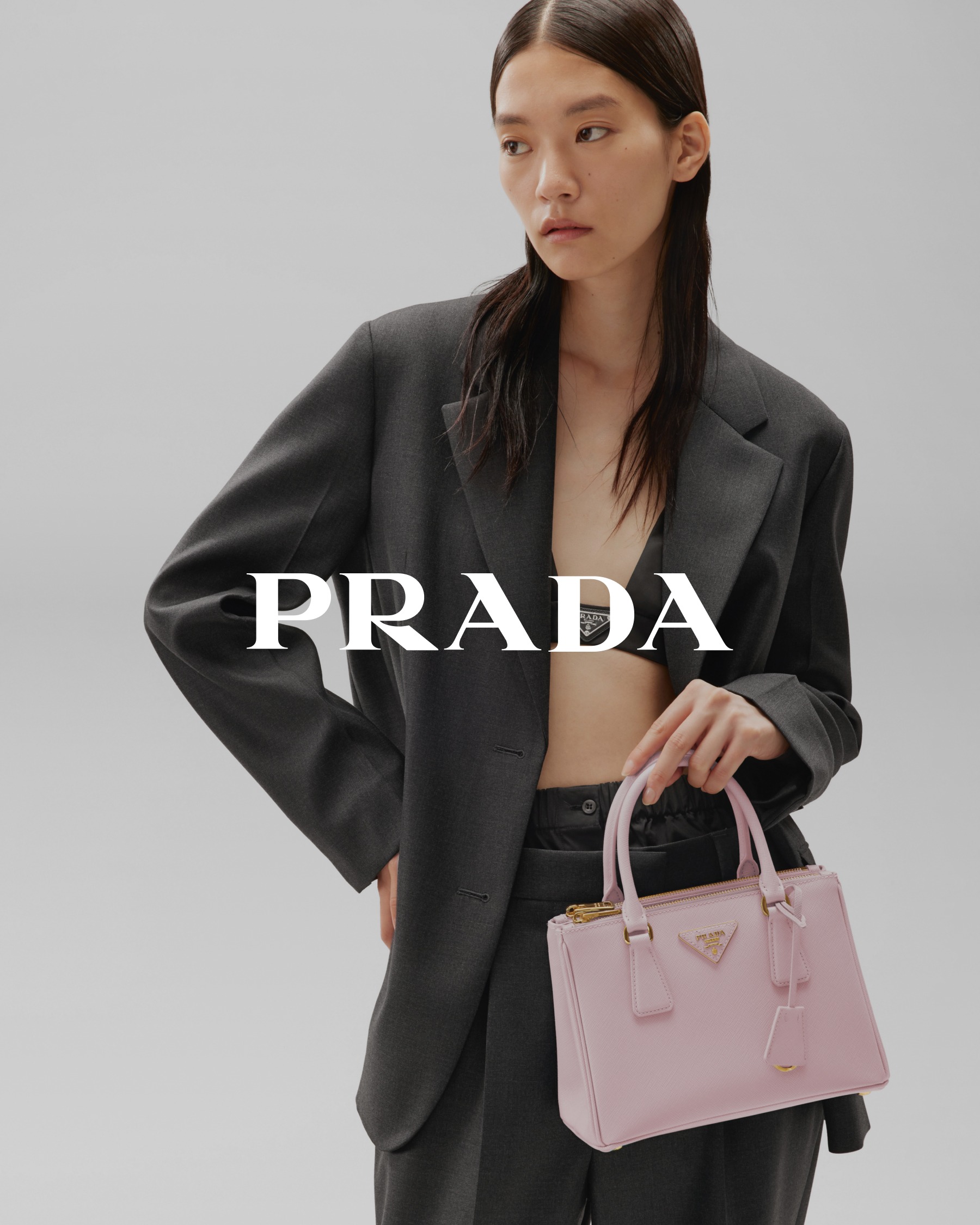 Prada Galleria Saffiano Leather Mini Bag - Pink